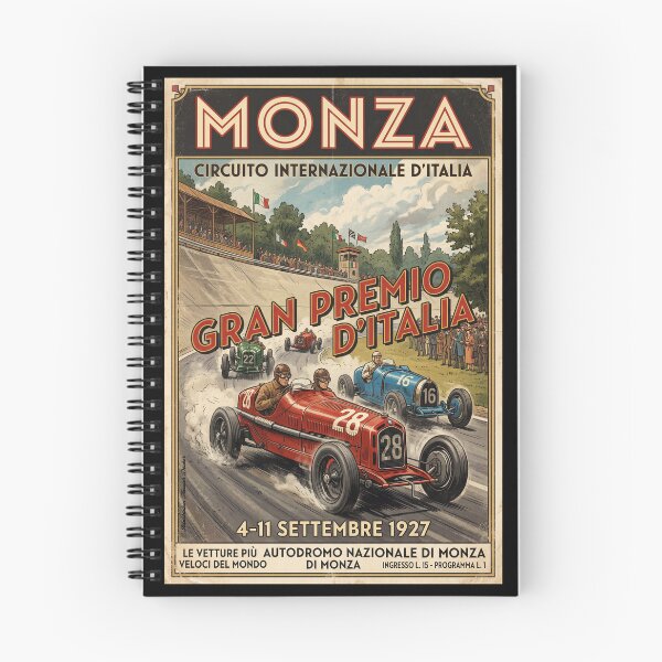 Item preview, Autoracing in Monza 1927 designed and sold by Theodor Decker.