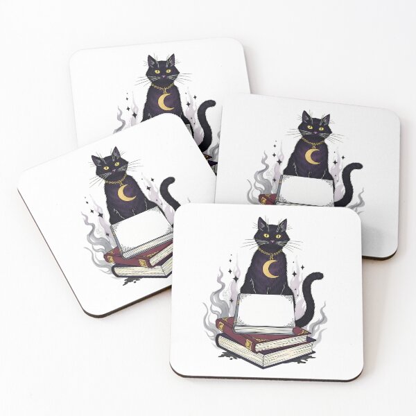 Item preview, Black Cat Blank Graphic Novel Stack Gift designed and sold by IllumeInk.