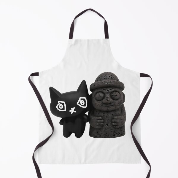 Item preview, Cat&Stone Guardia in Sounth Korea(Jeju) Dol hareubang designed and sold by PawsInBloom.
