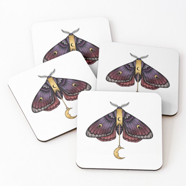 Item preview, Moth Moon Bookmark Gift designed and sold by IllumeInk.