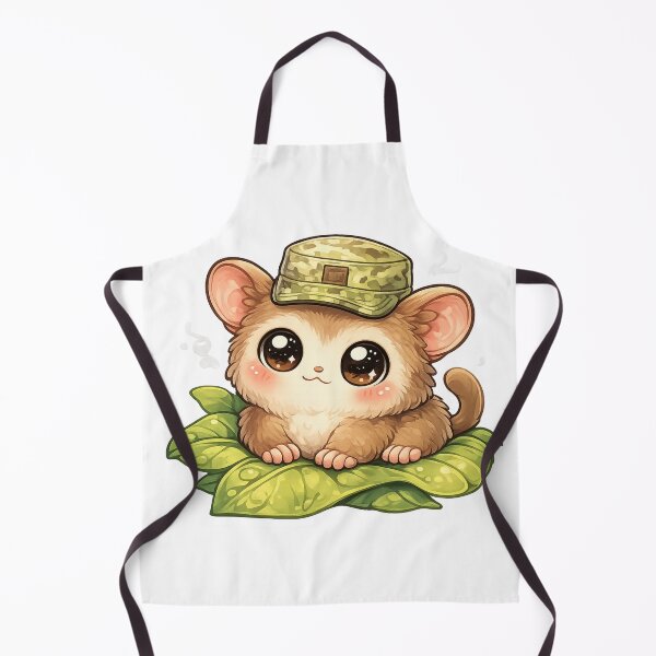 Item preview, Cute Tarsier on Leaf Cozy Nature Kawaii Animal Aesthetic Design designed and sold by InkWanderStudio.