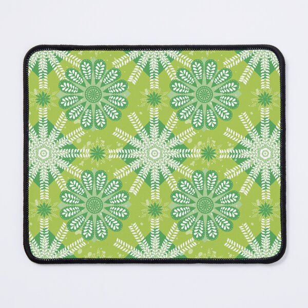 Item preview, Leafy green pattern, repeat garden leaf design designed and sold by findlost.