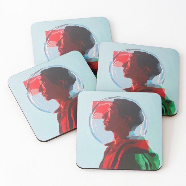 Item preview, Portrait of a man in a glass bubble designed and sold by pencilIDK.