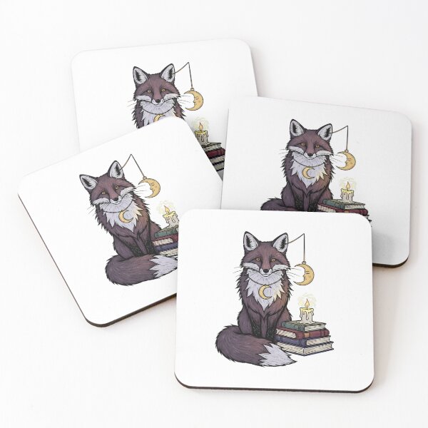 Item preview, Fox Candlelit Book Pile Gift designed and sold by IllumeInk.