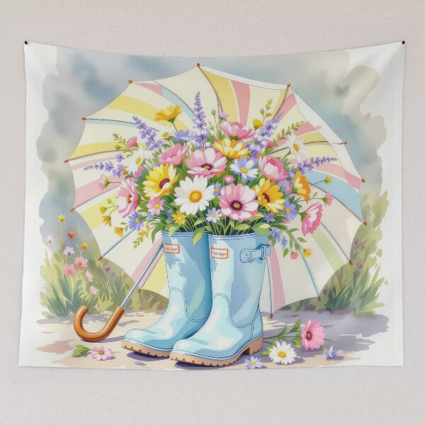 Item preview, Rainy Day Boot Bouquets 0 designed and sold by Finding Fortuity.