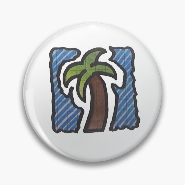 Item preview, Abstract Palm Tree Hand Drawn Original Art designed and sold by UnrealShopKelko.