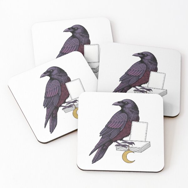 Item preview, Crow Tarot Style Blank Card Stack Gift designed and sold by IllumeInk.