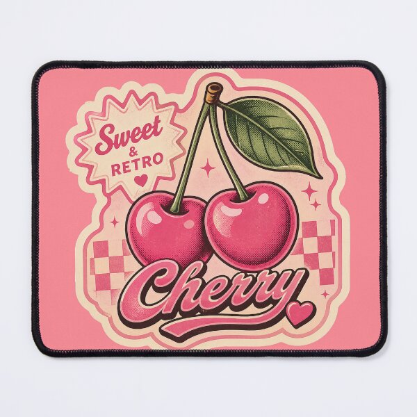 Item preview, Sweet & Retro Cherry - Vintage 90s Aesthetic Sticker designed and sold by Euphoric Girls Store.