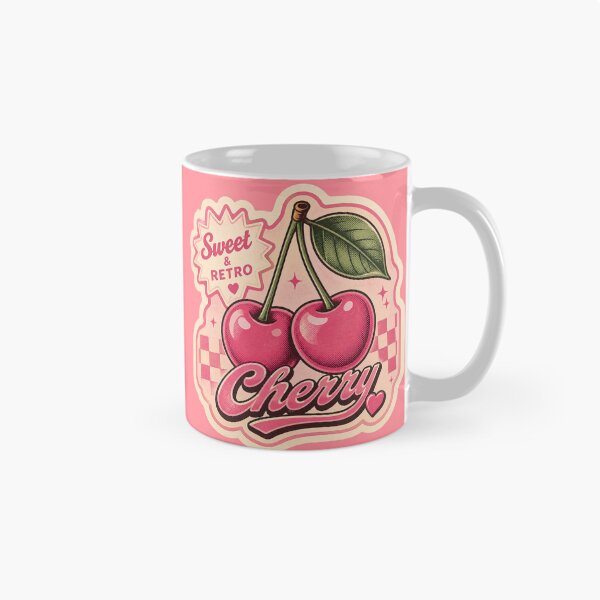 Item preview, Sweet & Retro Cherry - Vintage 90s Aesthetic Sticker designed and sold by Euphoric Girls Store.