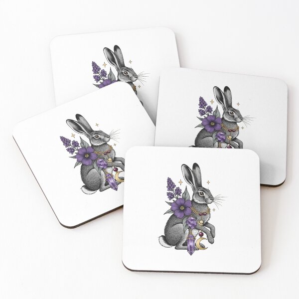 Item preview, Hare Violet Notebook Gift designed and sold by IllumeInk.