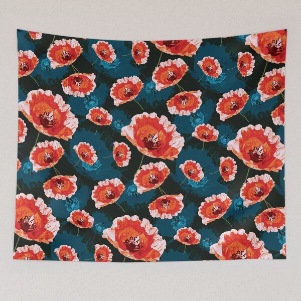 Item preview, Poppies in the meadow designed and sold by studiodrchicken.