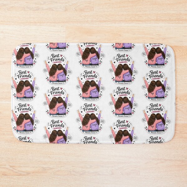 Item preview, Best Friends Forever Cute Friendship Sticker designed and sold by Ishratparween11.