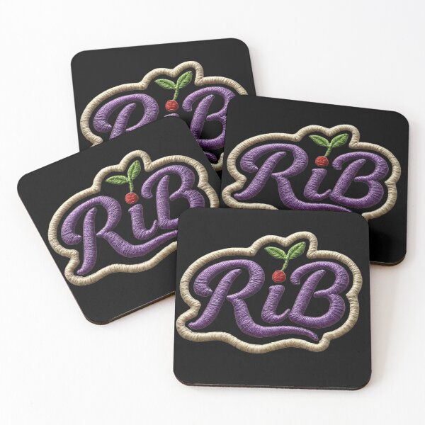 Item preview, Velvet Crush RiB Embroidered Patch Style Logo designed and sold by Rib-Brand.