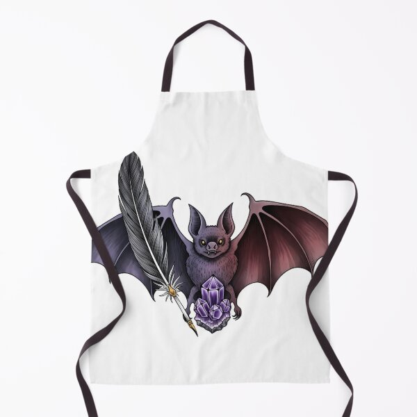 Item preview, Amethyst Crystal Bat Raven Quill Gift designed and sold by IllumeInk.