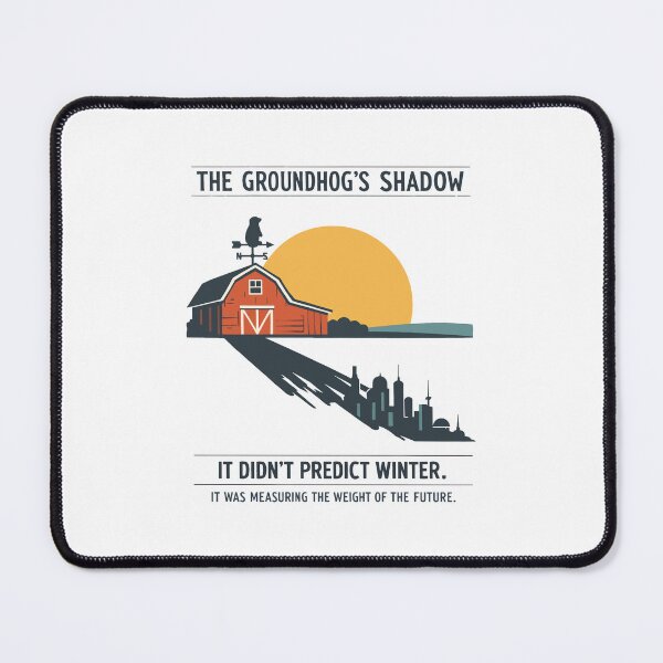 Item preview, Groundhog Shadow Future Forecast Symbolism designed and sold by WildlifeInc.