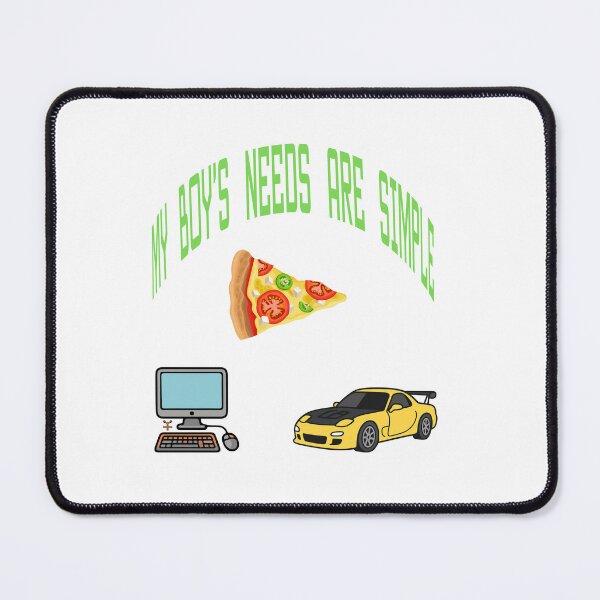 Item preview, My Boy's Needs Are Simple T-shirt Gifts Boyfriend designed and sold by ZemVibe.