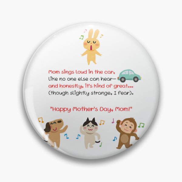 Artikelvorschau, Playful Mom Poetry Cards, Humorous Art Print Bundle, Fun Gift for Mother, The Singing Star entworfen und verkauft von BlareBlare.