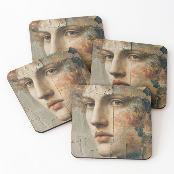 Item preview, Fragmented Renaissance Portrait designed and sold by AngelinArts.