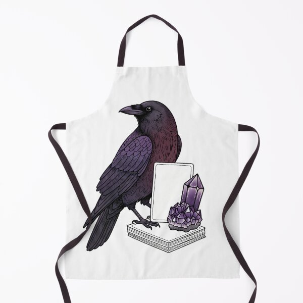 Item preview, Amethyst Crystal Crow Tarot Style Blank Card Stack Gift designed and sold by IllumeInk.