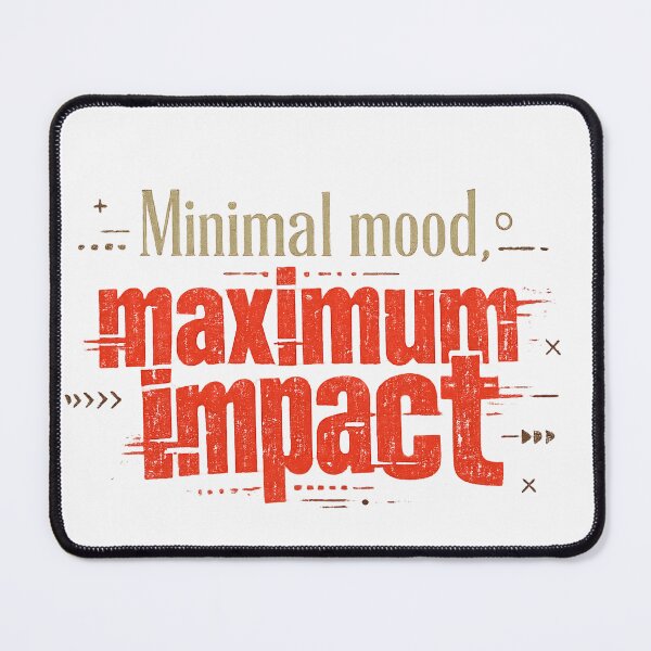 Item preview, Minimal Mood / Maximum Impact – Bold Concept Streetwear Design designed and sold by XxZainStylexX.