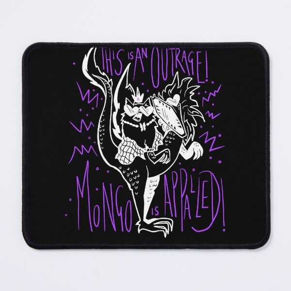 Item preview, Mongo is appalled! Dungeon Crawler band tee  designed and sold by TheDoodlemancer.