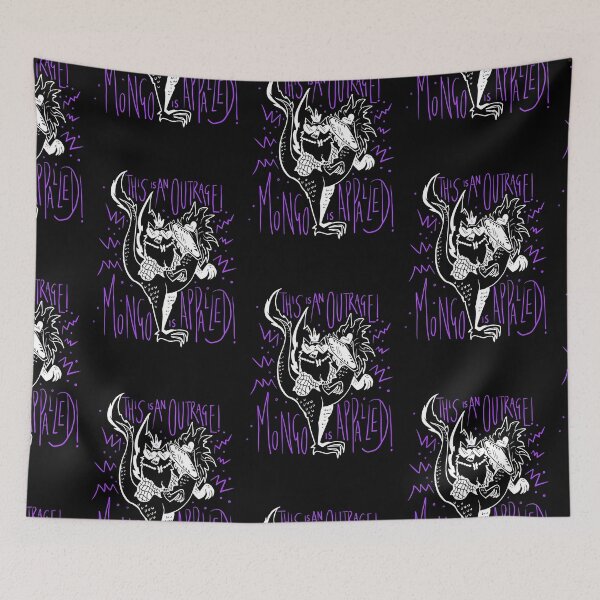 Item preview, Mongo is appalled! Dungeon Crawler band tee  designed and sold by TheDoodlemancer.