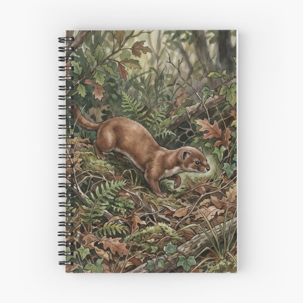 Item preview, Japanese Weasel - Itachi Forest Wildlife  designed and sold by RubisLeaf.