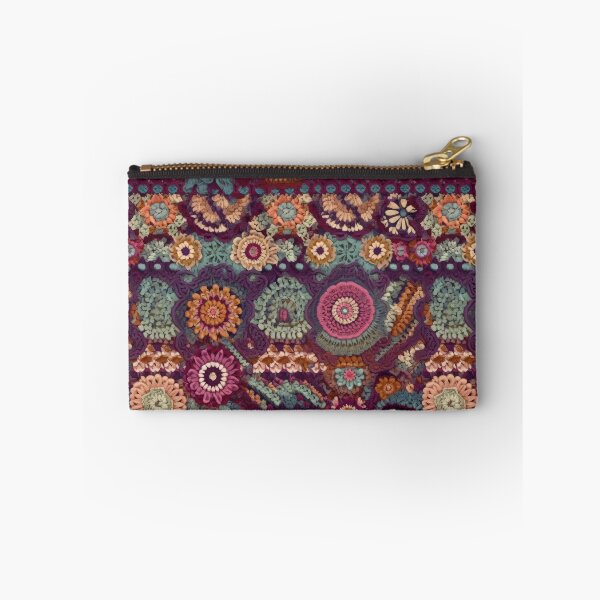 Item preview, Bohemian Crochet Flower Patchwork - Intricate Yarn Art Pattern designed and sold by pinkal.
