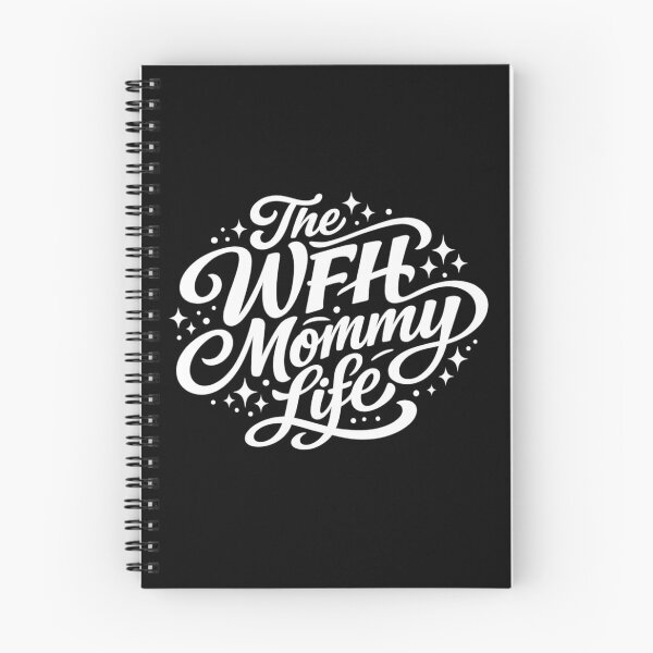 Item preview, WFH Mommy Life – Work From Home Mom Typography designed and sold by SidTastic .