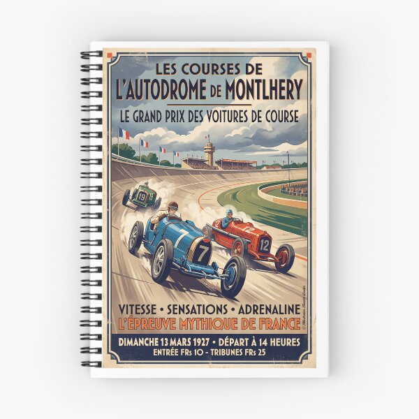 Item preview, Autoracing in Montlhery 1927 designed and sold by Theodor Decker.