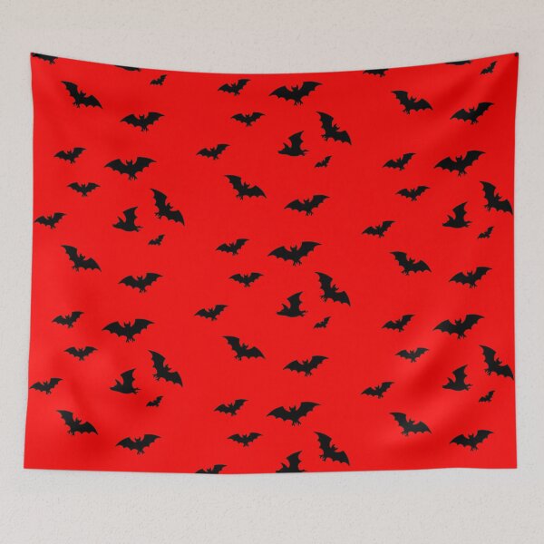 Item preview, Flying Bats Minimal Halloween Design designed and sold by Moodoncraft-.