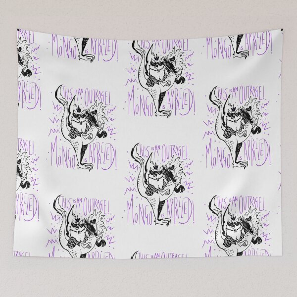 Item preview, Mongo is appalled! Dungeon Crawler band tee light designed and sold by TheDoodlemancer.