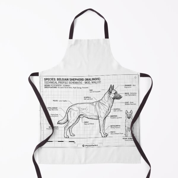 Item preview, Malinois Blueprint – Belgian Shepherd Anatomy & Standard designed and sold by Pfotenfaden.