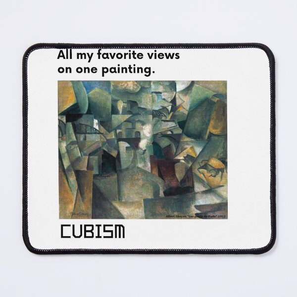Item preview, Cubism Art T-Shirt | All my favorite views on one painting | Juan Gris Art History Gift | Cubist Art Tee designed and sold by Meimiro.