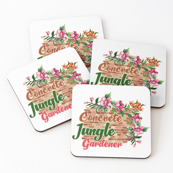 Item preview, Concrete Jungle Gardener Urban Garden Floral Art designed and sold by SP Motif.