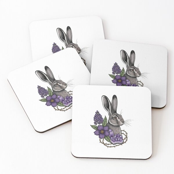 Item preview, Hare Thorn Vine Violet Notebook Gift designed and sold by IllumeInk.