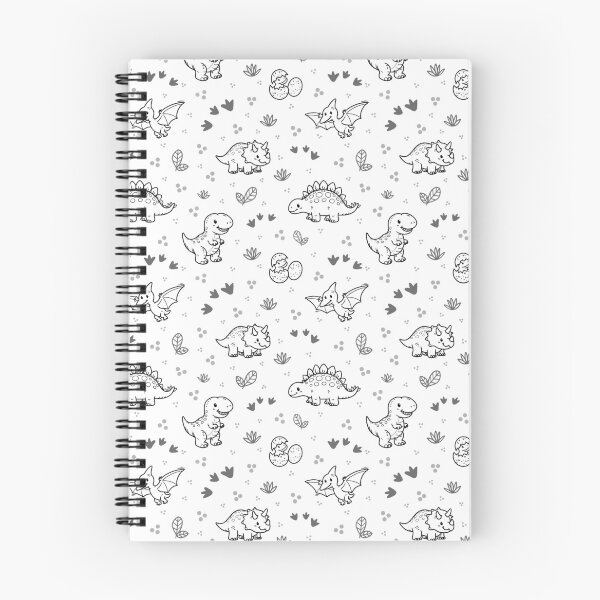 Item preview, Cute Dinosaur Seamless Pattern | Kawaii Dino Aesthetic designed and sold by WildLakePatterns.