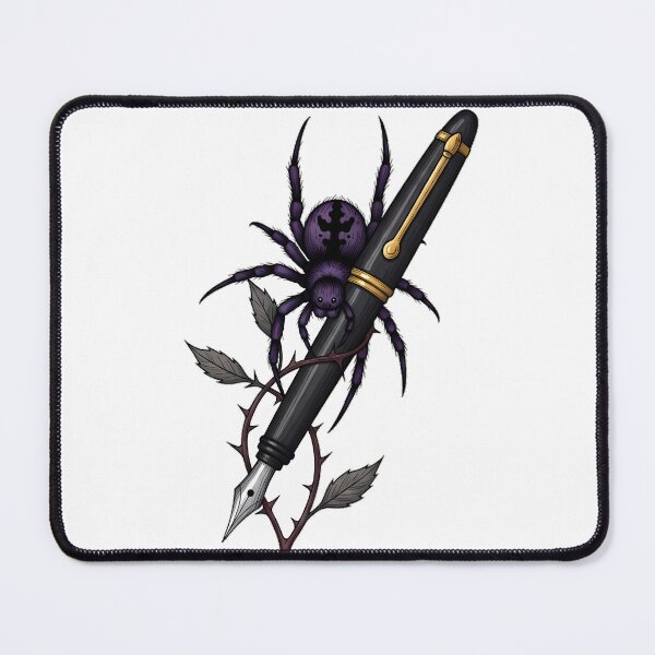 Item preview, Spider Thorn Vine Obsidian Fountain Pen Gift designed and sold by IllumeInk.