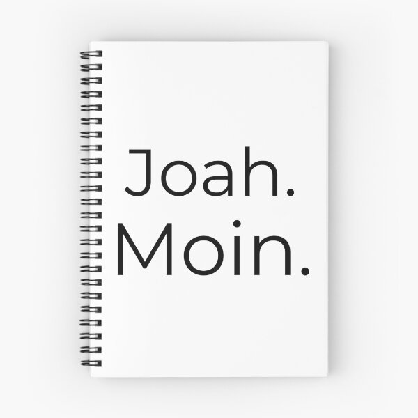 Item preview, Joah Moin – a minimalist North German saying designed and sold by EmmaEddyStore.