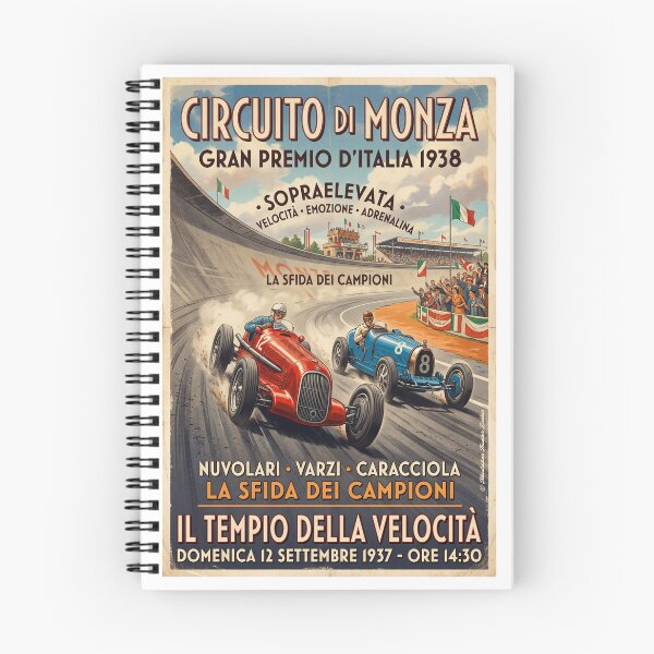 Item preview, Autoracing in Monza 1938 designed and sold by Theodor Decker.