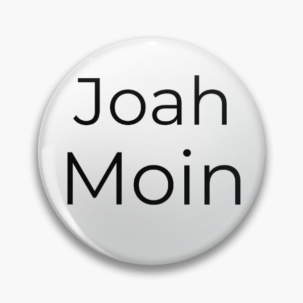 Item preview, Joah Moin – a minimalist North German saying designed and sold by EmmaEddyStore.