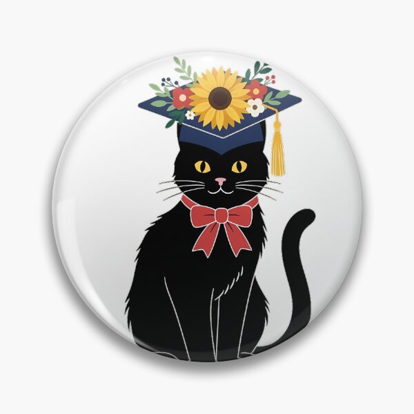 Item preview, Black Cat Graduation Cap Gift designed and sold by pumsquare.