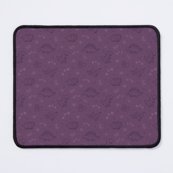 Item preview, Cute Dinosaur Seamless Pattern | Kawaii Dino Aesthetic in Purple designed and sold by WildLakePatterns.