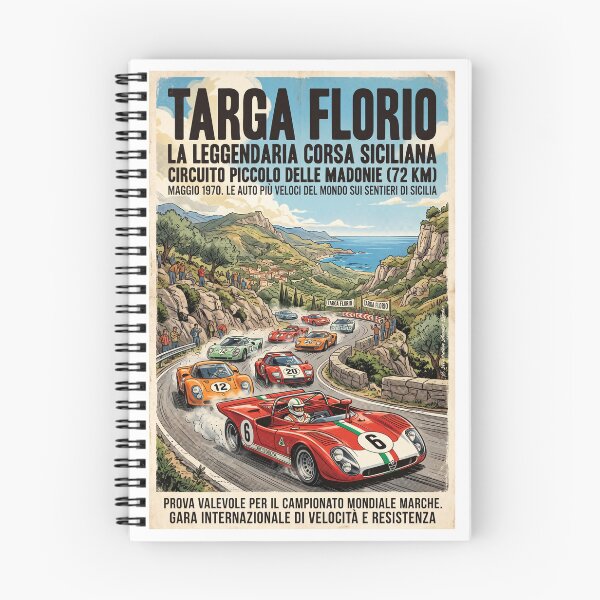 Item preview, Autoracing at Targa Florio 1970 designed and sold by Theodor Decker.
