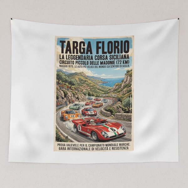 Item preview, Autoracing at Targa Florio 1970 designed and sold by Theodor Decker.