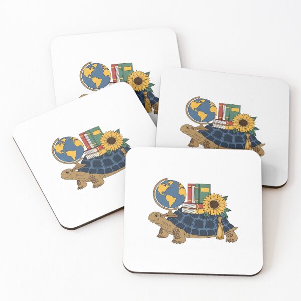 Item preview, Turtle Globe and Book Stack Gift designed and sold by pumsquare.