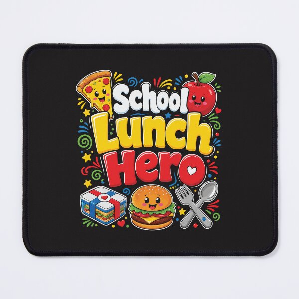Item preview, Funny School Lunch Hero Cute Cafeteria Worker Appreciation Back To School Gift designed and sold by kiralynstration.