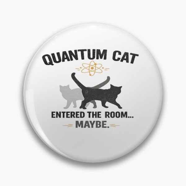 Item preview, Quantum Cat Shirt, Funny Science Cat T-Shirt, Nerd Cat Tee, Physics Joke Shirt, Minimalist Cat Meme Tee, Geek Gift Idea designed and sold by MangadiDesigns.