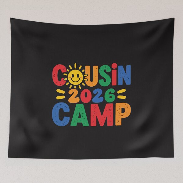 Item preview, Cousin Camp 2026 Family Vacation Matching Kids Summer Camping Trip designed and sold by kiralynstration.