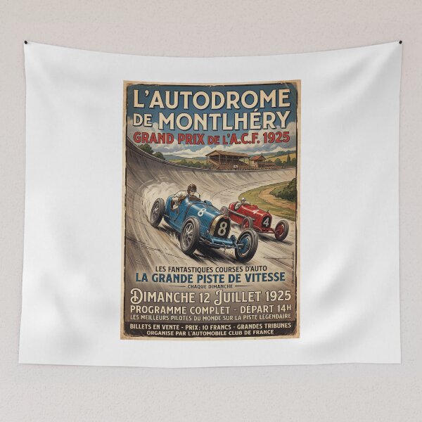Item preview, Autoracing in Montlhery 1925 designed and sold by Theodor Decker.